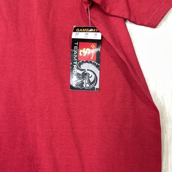 USC Trojans Nation T-Shirt Men’s XXL Short Sleeve T-Shirt Team Trojan Red NWT - Picture 5 of 9